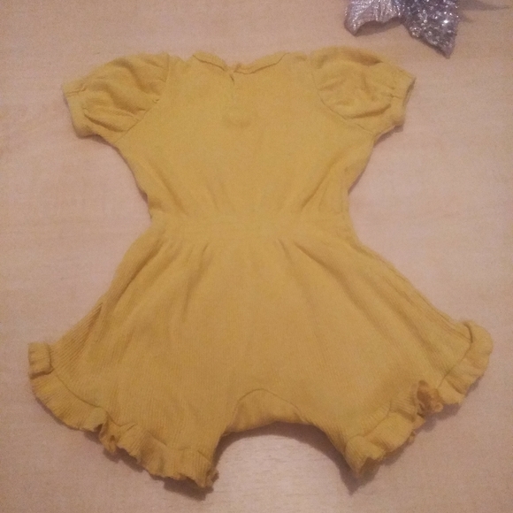 Rachel Zoe baby girl 24 months yellow infant jumpsuit - Picture 3 of 3